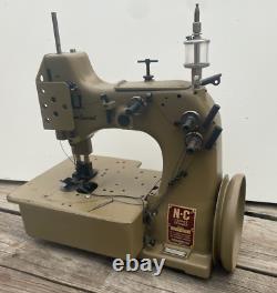 NC Carpet Serger 81200 WA/B INDUSTRIAL Sewing MACHINE N. Y. Floor Mats, Rugs RARE