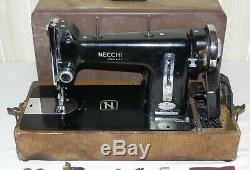 NECCHI BF Industrial Strength HEAVY DUTY Sewing Machine LEATHER SUNBRELLA JEANS