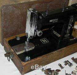 NECCHI BF Industrial Strength HEAVY DUTY Sewing Machine LEATHER SUNBRELLA JEANS