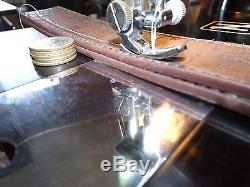 NECCHI Industrial Strength HEAVY DUTY Sewing Machine LEATHER