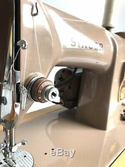 NEWLY SERVICED Singer 185k Heavy Duty Sewing Machine sew Leather Canvas Denim