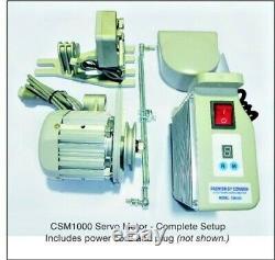 NEW Genuine CONSEW SERVO MOTOR CSM1000 FOR INDUSTRIAL SEWING CS1000 3/4HP