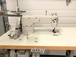 NEW ONE-NEEDLE 19x7 CUT-OUT TABLE SET FOR MOST 1NDL INDUSTRIAL SEWING MACHINE