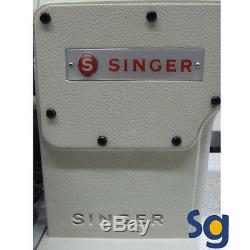NEW Singer 191D-30 Industrial Sewing Machine with Stand, Servo Motor & Setup DVD