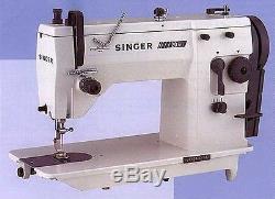 NEW Singer 20U83 Industrial ZigZag Sewing Machine complete with brush less motor