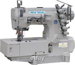 NEW-TECH Coverstitch 3-Needle, 5-Thread Sewing Machine with Direct Drive USA SALE