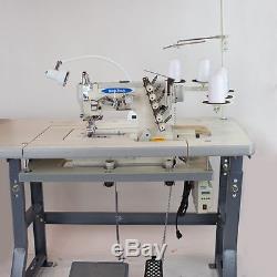 NEW-TECH Coverstitch 3-Needle, 5-Thread Sewing Machine with Direct Drive USA SALE