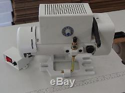 New CONSEW 205RB Walking Foot Sewing Machine with servo 3/4hp motor and table comp