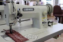 New Industrial model LUDWIG LG-206RB-8 sewing machine Compound feed Walking foot