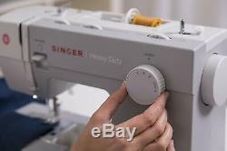 New Singer Heavy Duty Sewing Machine Industrial Portable Leather Embroidery