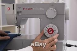 New Singer Heavy Duty Sewing Machine Industrial Portable Leather Embroidery