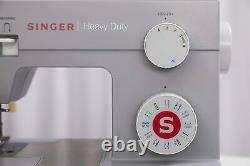 New Singer Heavy Duty Sewing Machine Industrial Portable Leather Embroidery 4432