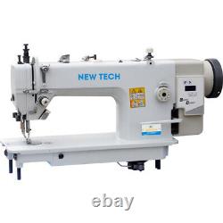 New-Tech GC-0303D Walking Foot Industrial Sewing Machine withTable and Servo Motor