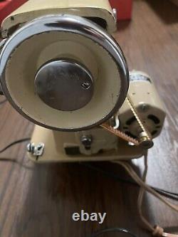 Nice Leather and Canvas Sewing Machine. Totally Refurbished. 1.5 Amp Motor. MSK