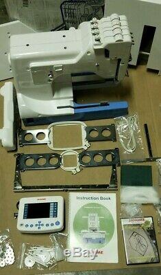 Open Box Janome MB-4 Computer Embroidery, Sewing & Quilting Machine Kit