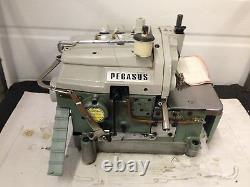 PEGASUS 516E32 HEAVY DUTY SAFETY STITCH With SHIRRING INDUSTRIAL SEWING MACHINE