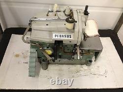 PEGASUS 516E32 HEAVY DUTY SAFETY STITCH With SHIRRING INDUSTRIAL SEWING MACHINE