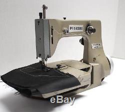 PEGASUS DM-20 1-Needle 2-Thread Double Chainstitch Industrial Sewing Machine
