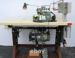 PEGASUS ETS-52 Serger 2-Needle 4-Thread Automatic Industrial Sewing Machine 220V