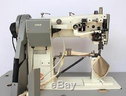 PFAFF 1295 Post Bed Walking Foot Folder Binder Industrial Sewing Machine 110V