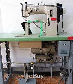 PFAFF 1295 Post Bed Walking Foot Large Hook Binder Industrial Sewing Machine