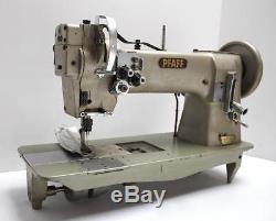 PFAFF 142 2-Needle Feed 1/8 Gauge Split Bar Industrial Sewing Machine Head Only
