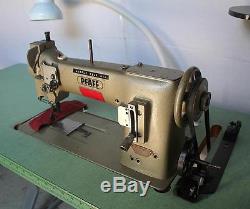 PFAFF 143B Roller Foot 1-Needle Lockstitch Reverse Industrial Sewing Machine