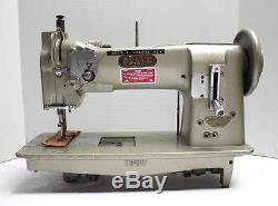 PFAFF 192 Post Bed Needle Feed Lockstitch Reverse Industrial Sewing Machine 220V