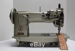 PFAFF 192 Post Bed Needle Feed Lockstitch Reverse Industrial Sewing Machine 220V