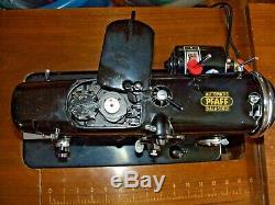 PFAFF 230 Vintage Sewing Machine Portable Heavy Duty Leather Industrial Black