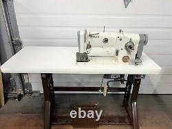 PFAFF 438 GERMAN THREE STEP ZIG ZAG withREVERSE 110V INDUSTRIAL SEWING MACHINE