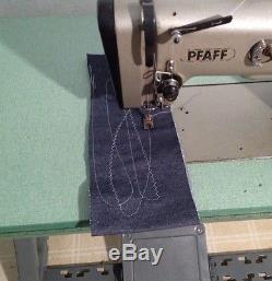 PFAFF 438 Single Needle Zig Zag Reverse Leather Industrial Sewing Machine