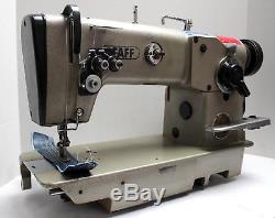 PFAFF 438 Twin Double Needle Bottom Zig Zag Industrial Sewing Machine Head Only