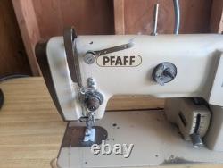 PFAFF Industrial Walking Foot Sewing Machine Motor/Stand