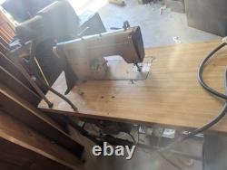 PFAFF Industrial Walking Foot Sewing Machine Motor/Stand