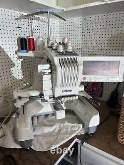 PR-600 II. Brother 6 Thread Industrial computerized embroidery machine