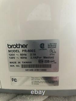 PR-600 II. Brother 6 Thread Industrial computerized embroidery machine