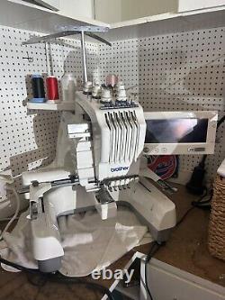 PR-600 II. Brother 6 Thread Industrial computerized embroidery machine