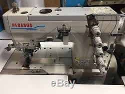 Pegasus W1562 Flatbed Interlock Coverstitch Sewing Machine