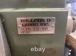 Pegasus / Wilcox & Gibbs 515-E32-430 Industrial Overlock/Serger Sewing Machine