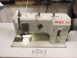 Pfaff 1245 Walking Foot Industrial Sewing Machine withServo motor, table & extra's
