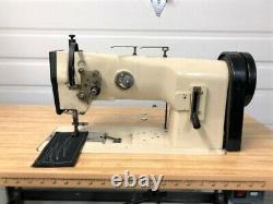 Pfaff 1245 Walking Foot Reverse Big Bob 110volt Servo Industrial Sewing Machine
