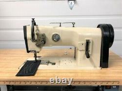 Pfaff 1245 Walking Foot Reverse Big Bob 110volt Servo Industrial Sewing Machine