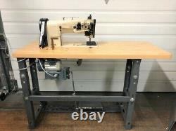 Pfaff 1245 Walking Foot Reverse Big Bob 110volt Servo Industrial Sewing Machine