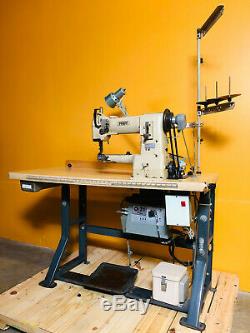 Pfaff 335-H3 with Synchro Q31 Plus Industrial Sewing Machine. Tested