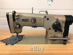 Pfaff 438 German Made Zig Zag Reverse 110 Volt Unit Industrial Sewing Machine