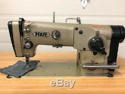 Pfaff 438 German Made Zig Zag Reverse 110 Volt Unit Industrial Sewing Machine