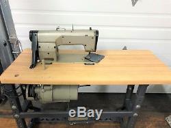 Pfaff 438 German Made Zig Zag Reverse 110 Volt Unit Industrial Sewing Machine