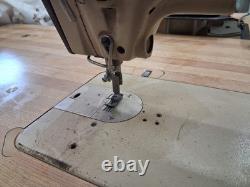 Pfaff 463 Industrial Sewing Machine With Motor and Table - Works