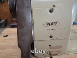 Pfaff 463 Industrial Sewing Machine With Motor and Table - Works